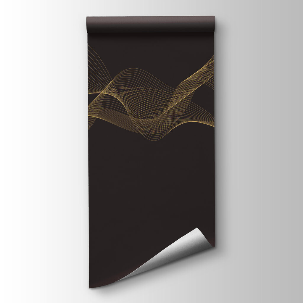 Elegant swirling lines on dark background Elegant swirling lines on dark background