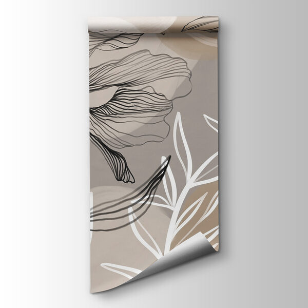 Flowing lines and organic shapes combine