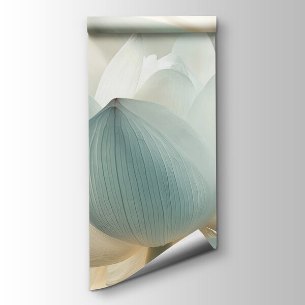 Delicate petals in soft pastel hues