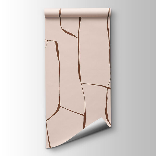 Cracked pattern in soft hues Cracked pattern in soft hues