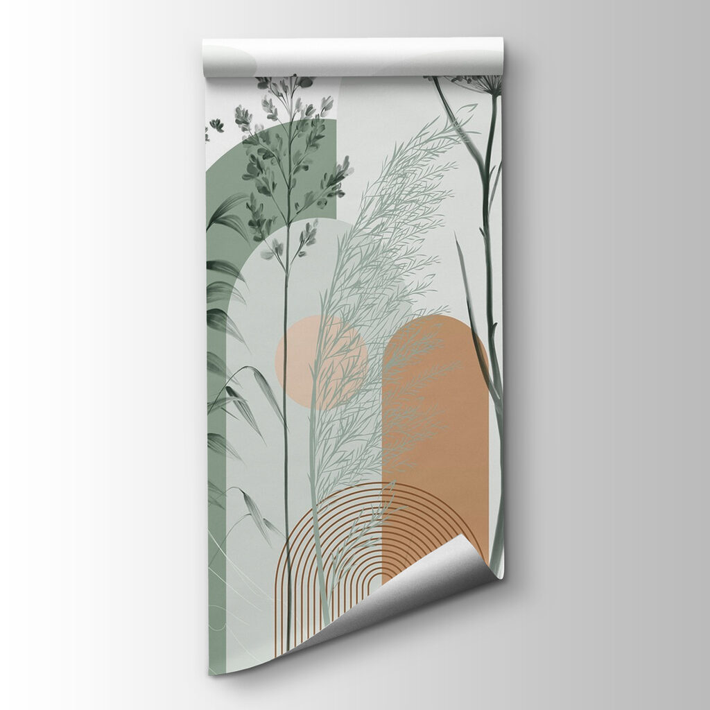 Serene nature-inspired abstract design Serene nature-inspired abstract design