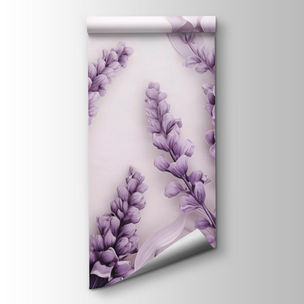 Group of purple flowers Group of purple flowers