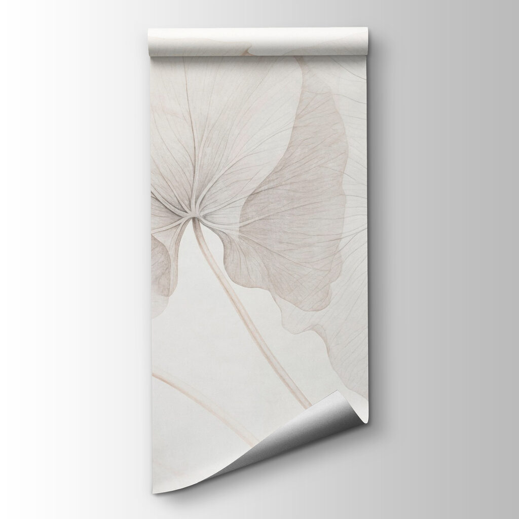 Delicate leaves in soft hues Delicate leaves in soft hues