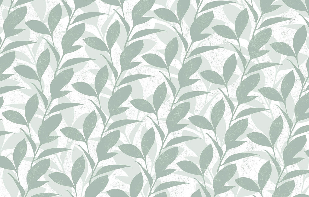 Pattern of leaves on a white background Pattern of leaves on a white background