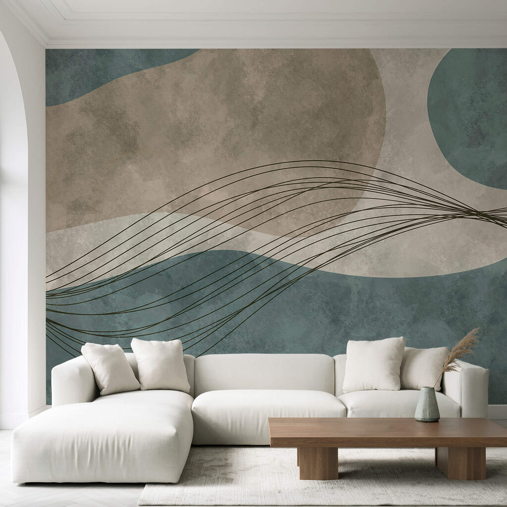 Fundo azul e branco com círculos e linhas Fundo azul e branco com círculos e linhas