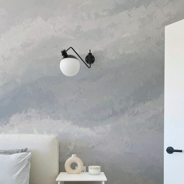 Ondas suaves de cores delicadas