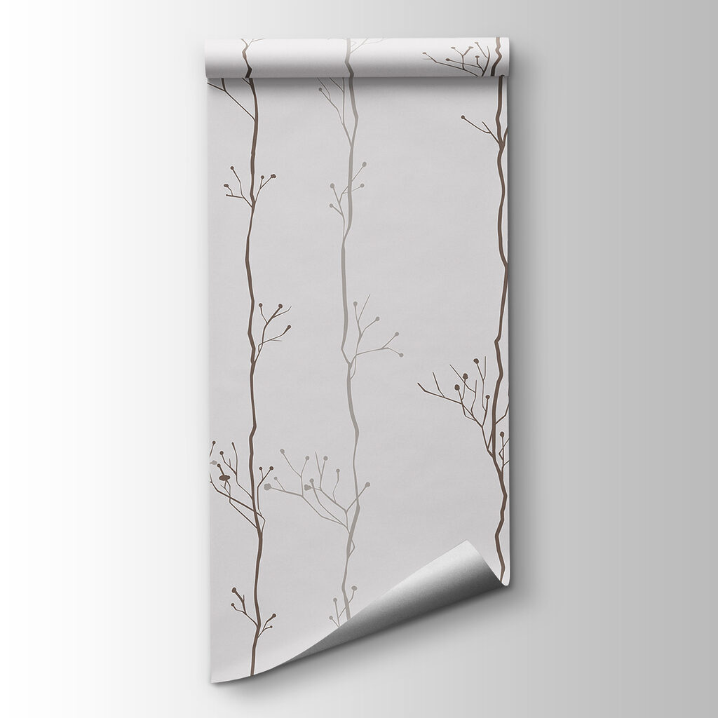 Pattern of branches on a white background Pattern of branches on a white background