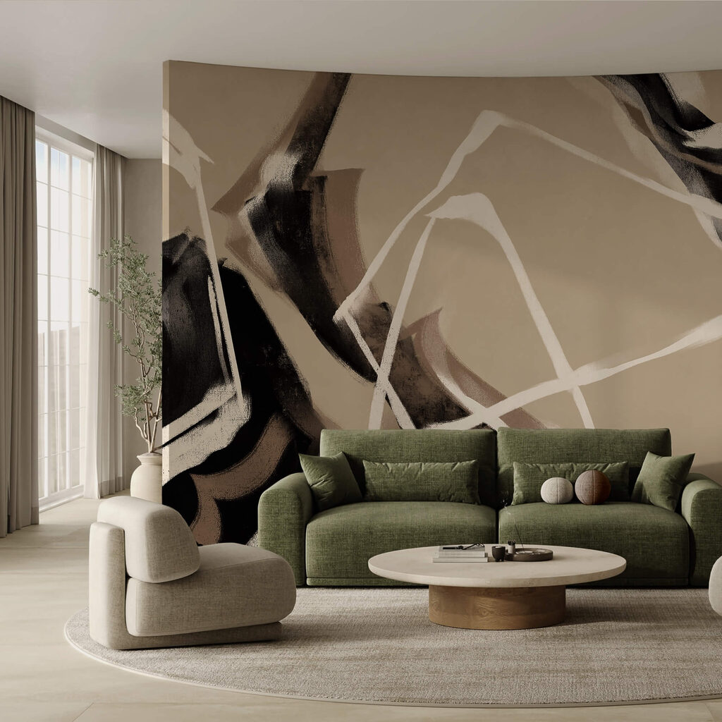 Linhas abstratas criam intrigas visuais