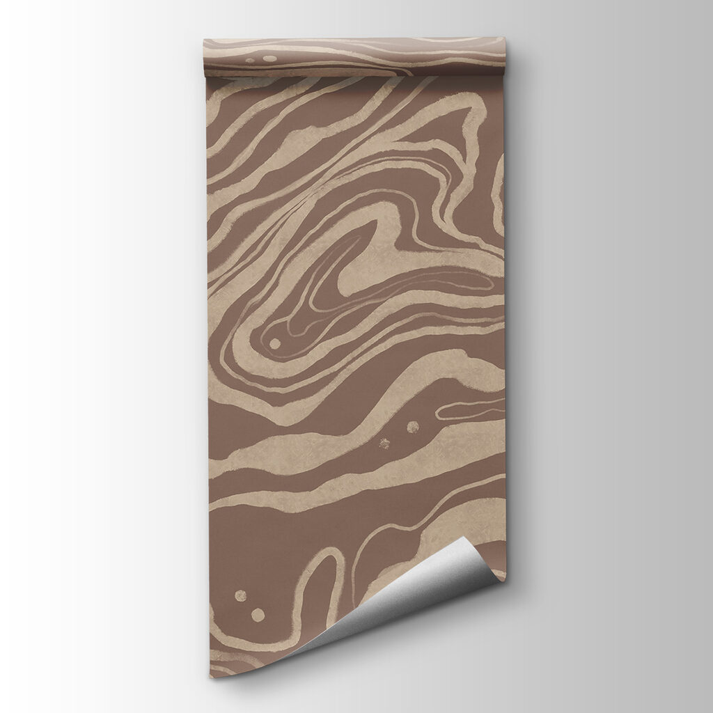 Brown and white pattern