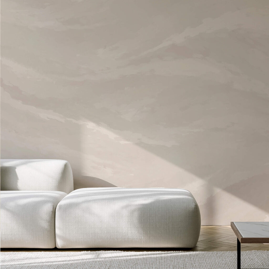 Superfície branca com muitas nuvens