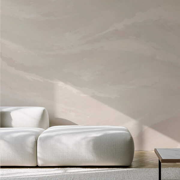 Superfície branca com muitas nuvens