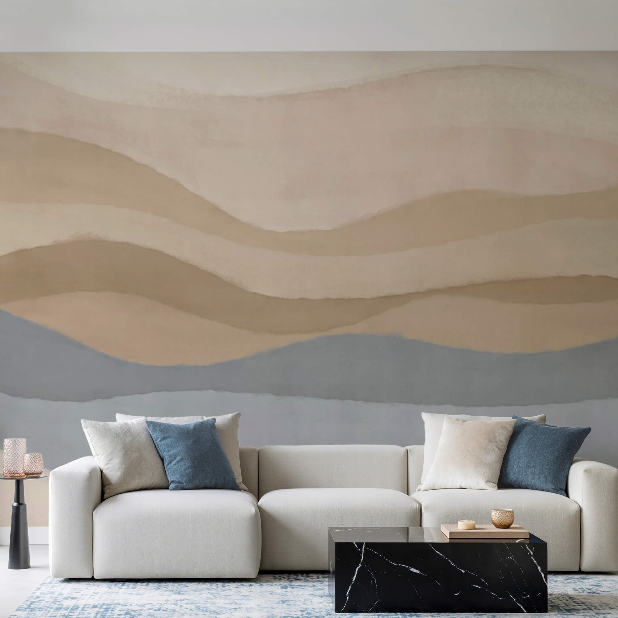 Pintura de uma praia