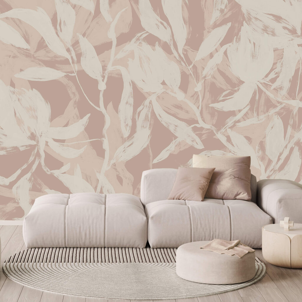 Folhas delicadas sobre fundo suave Folhas delicadas sobre fundo suave