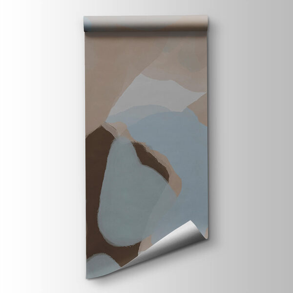 Abstract shapes in soft colors