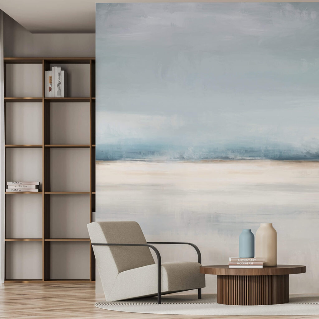 Paisagem com céu nublado Paisagem com céu nublado