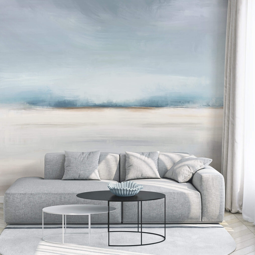 Paisagem com céu nublado Paisagem com céu nublado