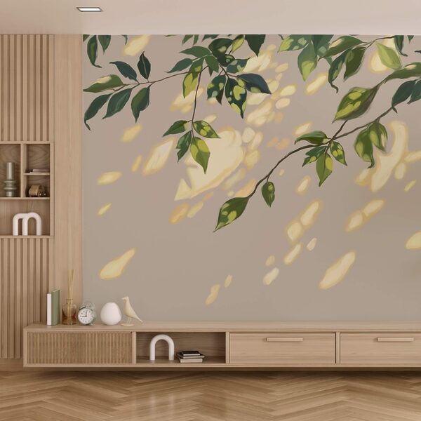 Ramo com folhas Ramo com folhas