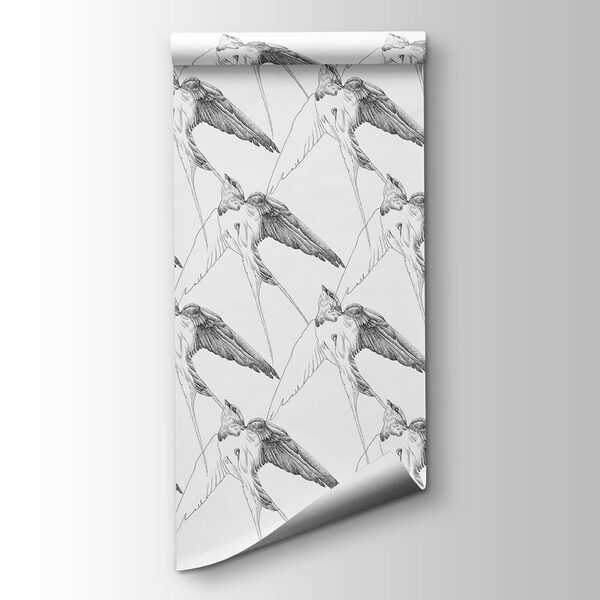 Group of birds with wings