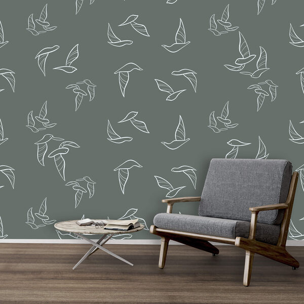 Padrão de voo das aves