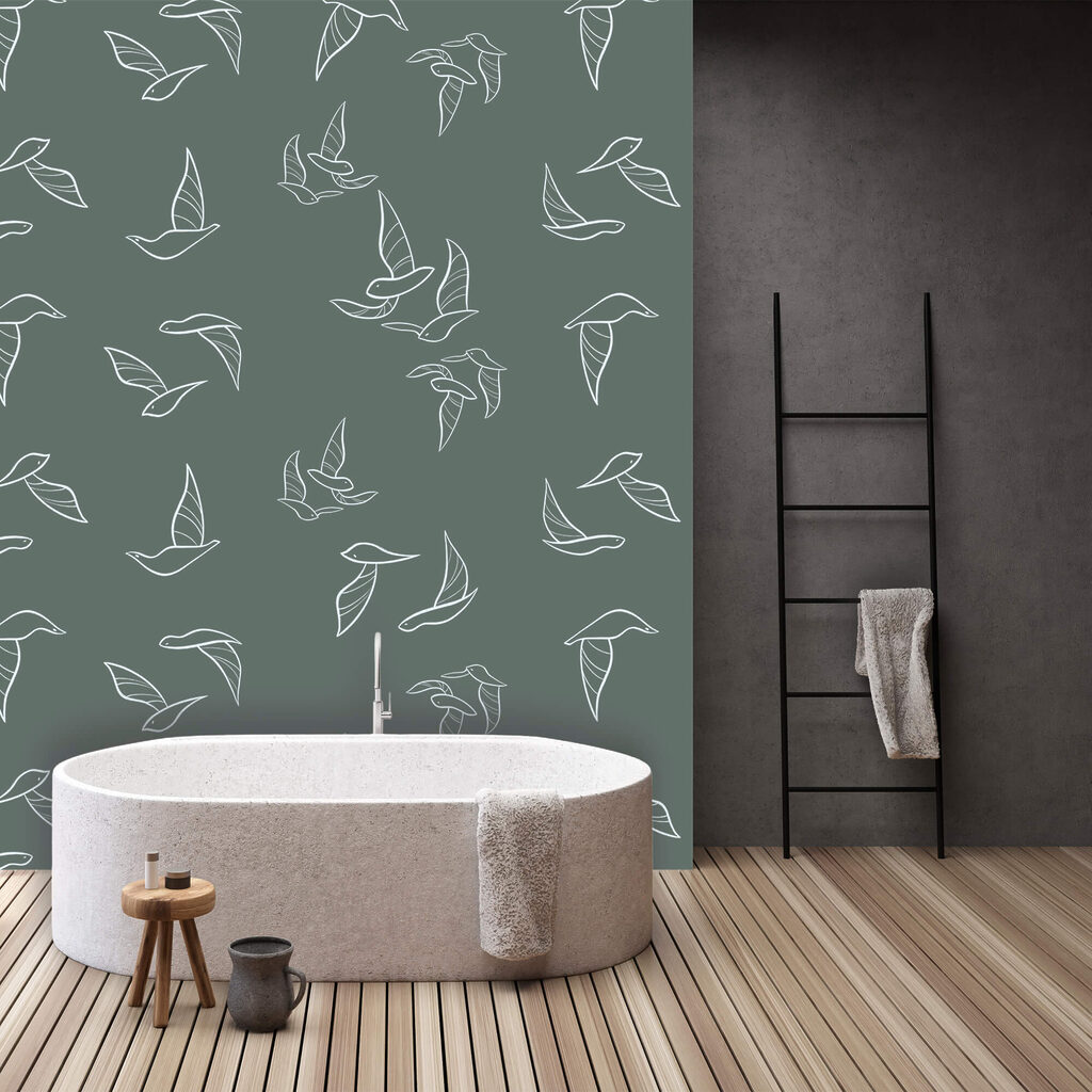 Padrão de voo das aves