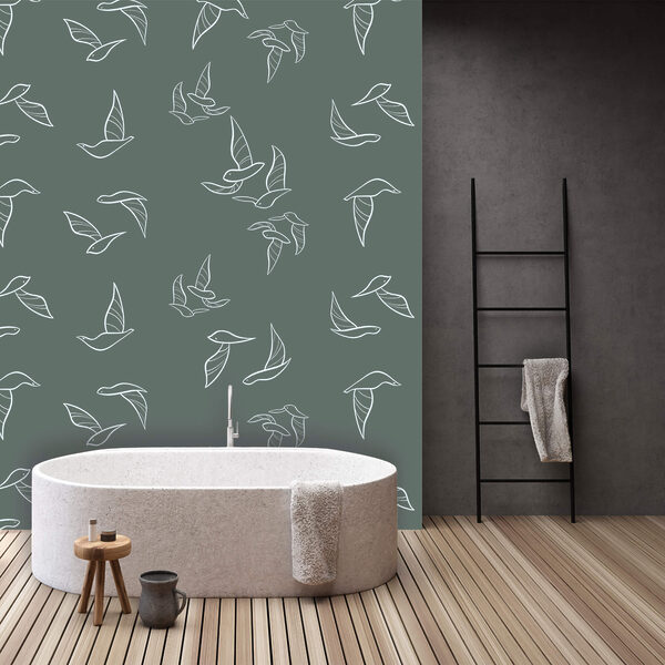 Padrão de voo das aves