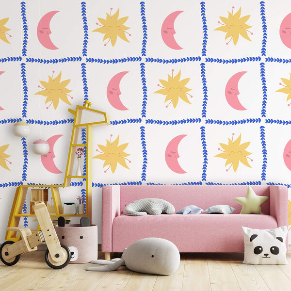 Padrão do sol e da lua Padrão do sol e da lua