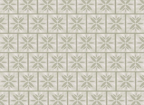 Pattern of flowers on a wall Pattern of flowers on a wall