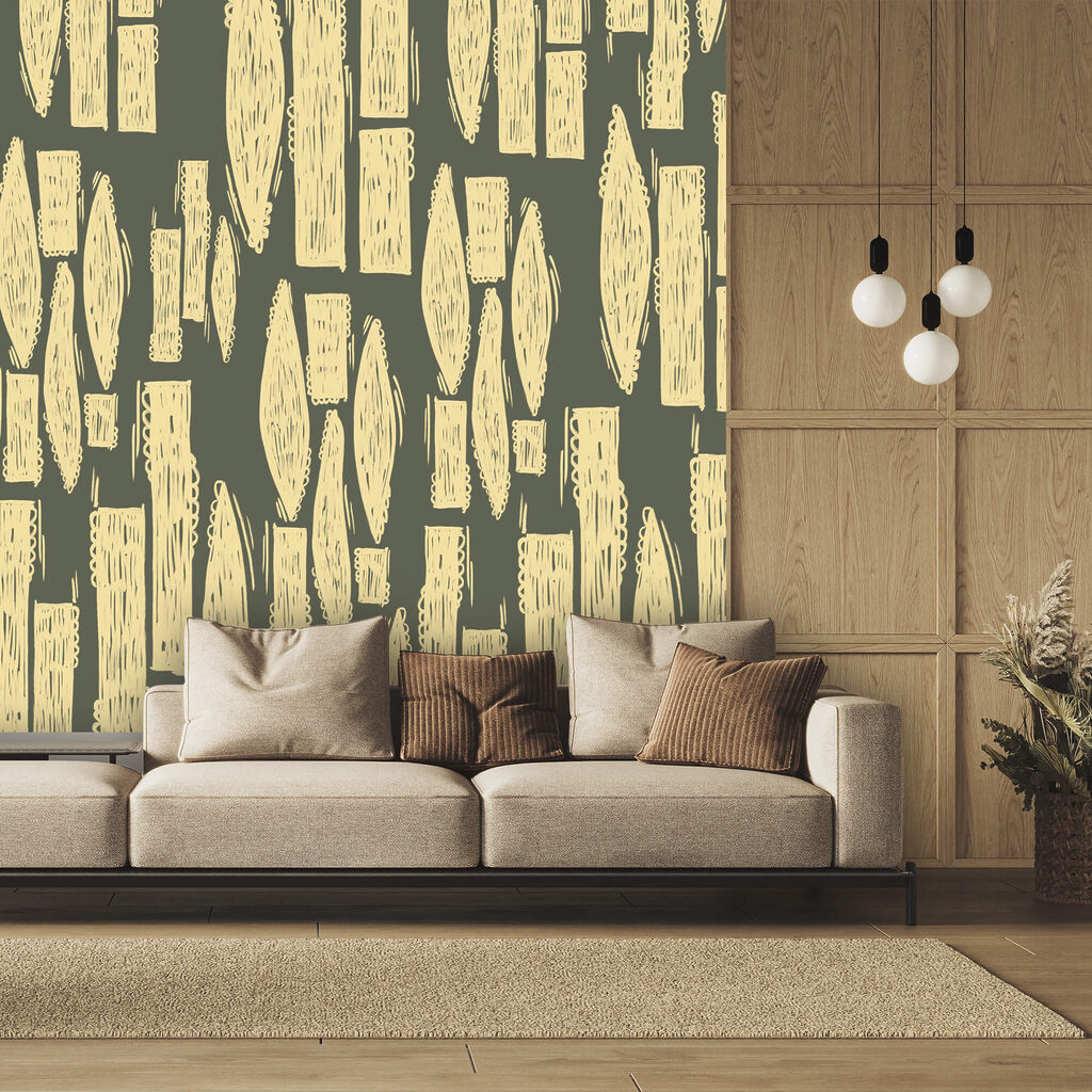 Padrão de retângulos e linhas