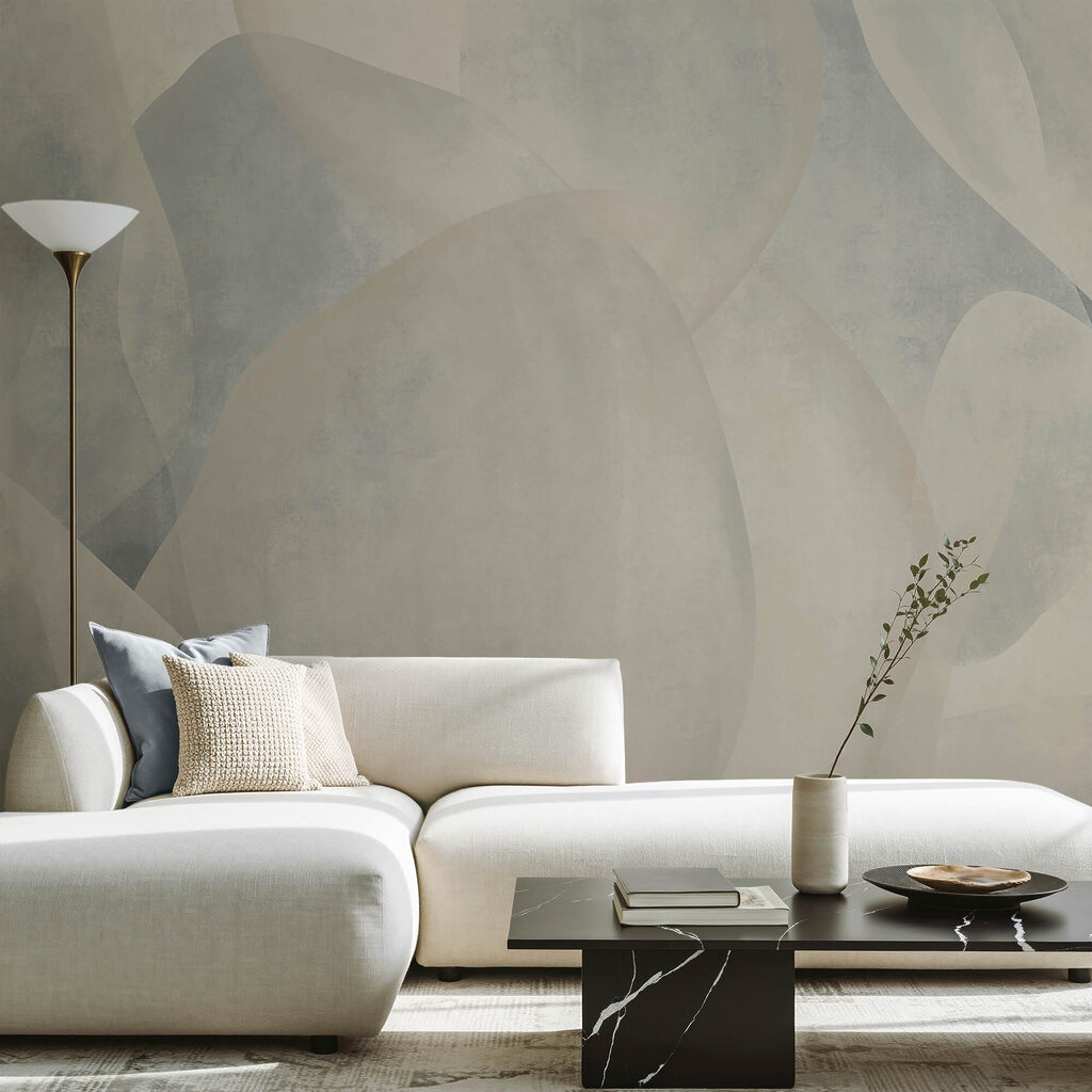 Fundo branco e cinza