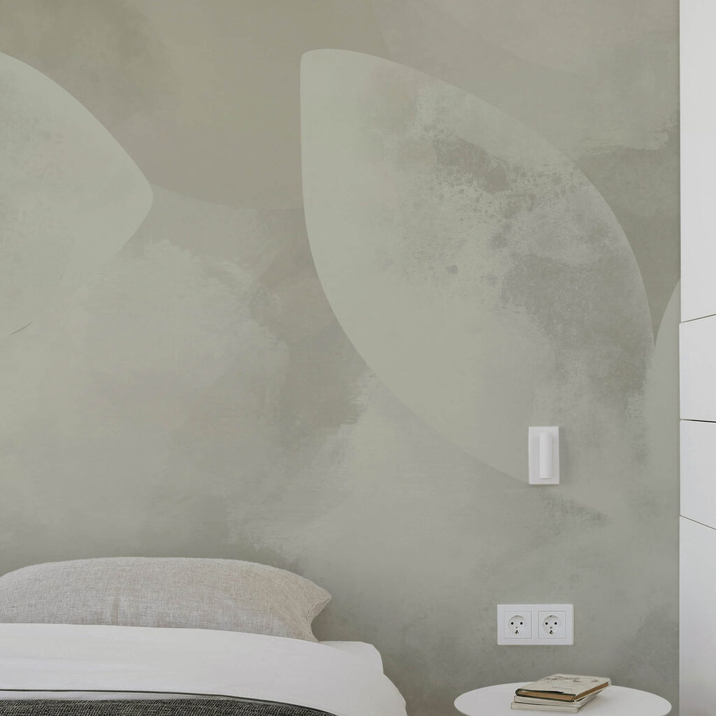 Padrão de flores brancas