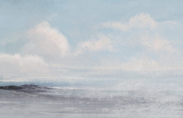 Landscape with a cloudy sky Landscape with a cloudy sky