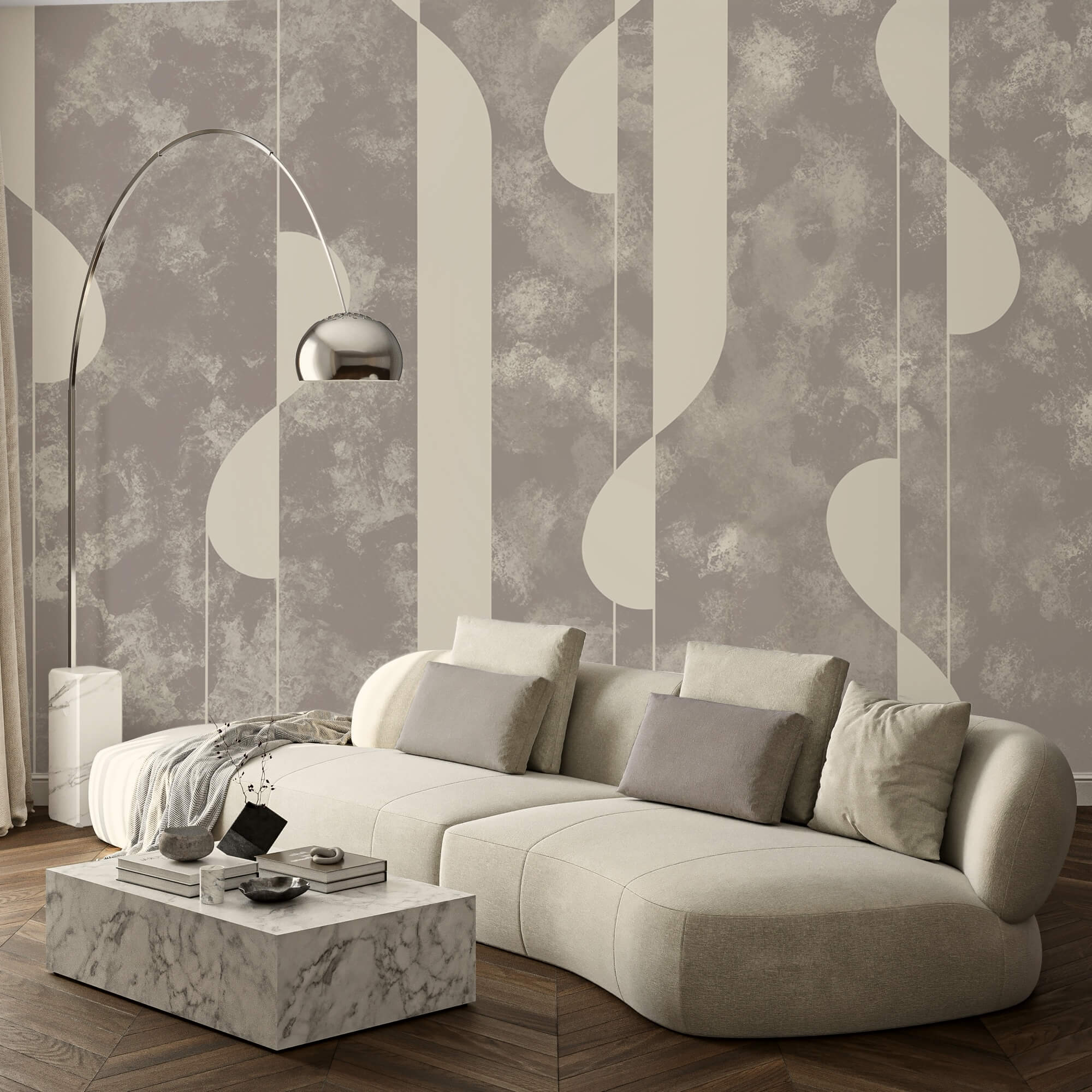 Padrão abstrato em tons suaves Padrão abstrato em tons suaves