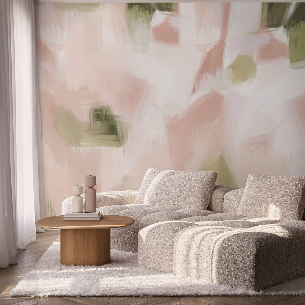 Tons abstratos em tons suaves de pastel Tons abstratos em tons suaves de pastel