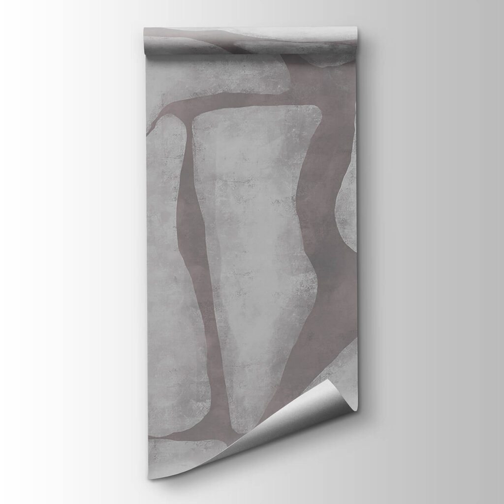 Grey and white rock wall