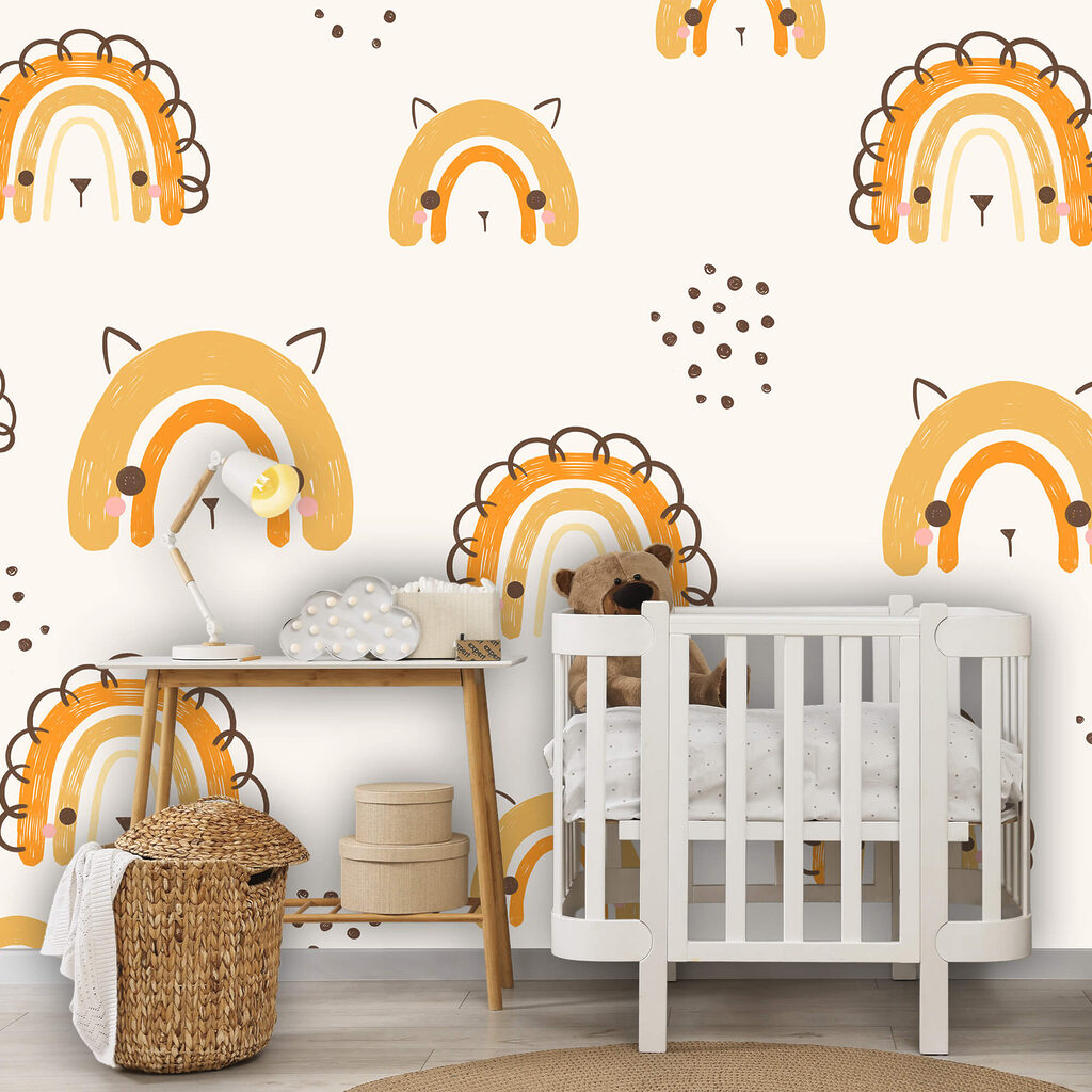 Padrão de animais de desenhos animados