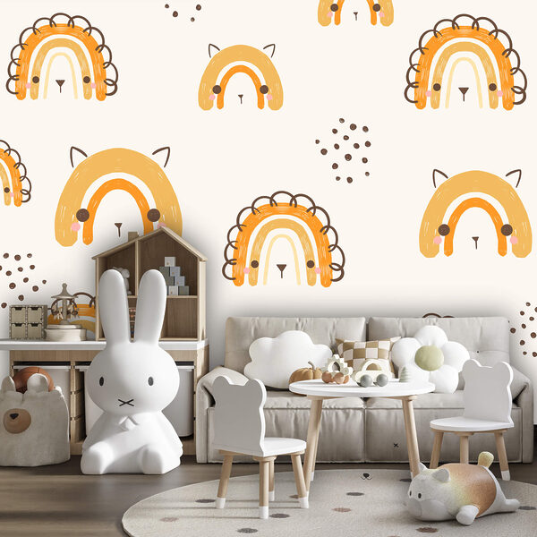 Padrão de animais de desenhos animados