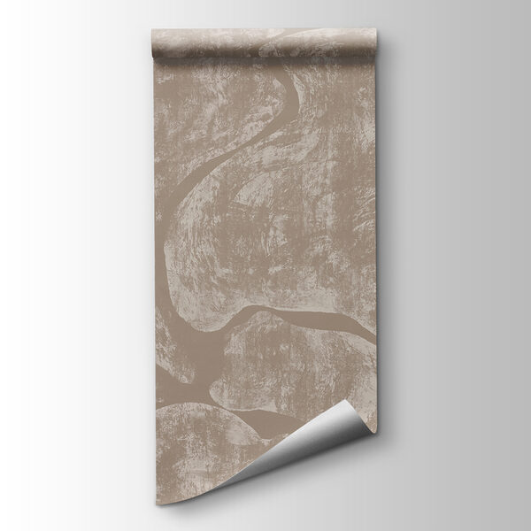 Organic pattern in muted tones