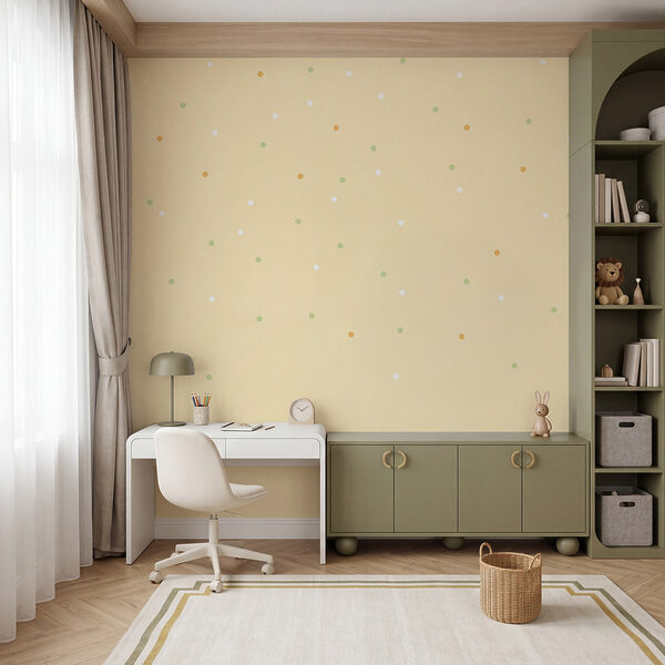 Fundo amarelo com pequenos pontos Fundo amarelo com pequenos pontos
