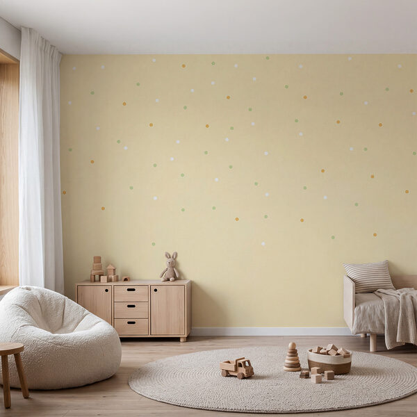 Fundo amarelo com pequenos pontos Fundo amarelo com pequenos pontos