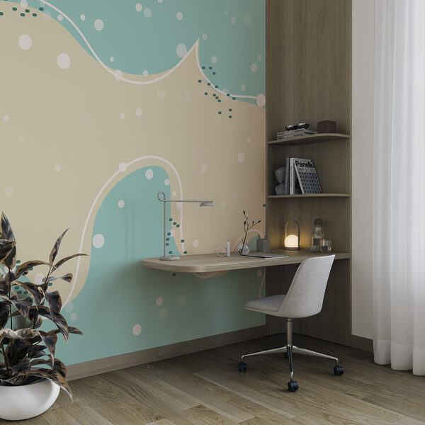 Fundo azul e branco com pontos brancos Fundo azul e branco com pontos brancos