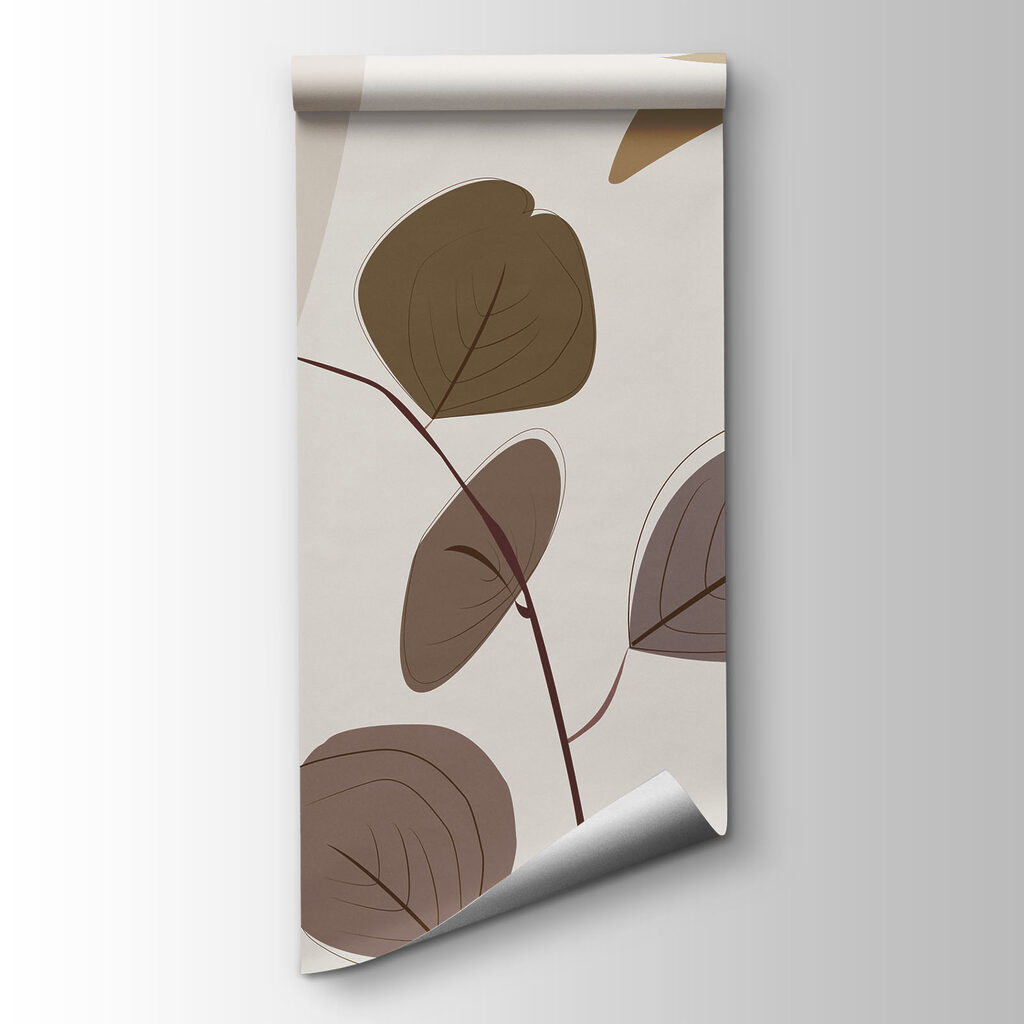 Nature-inspired abstract leaf design