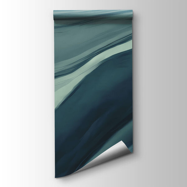 Flowing hues in tranquil waves
