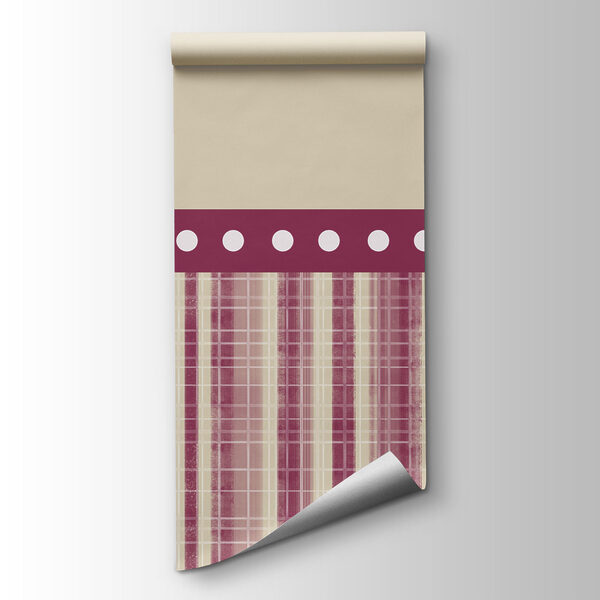 Strip of red and white stripes