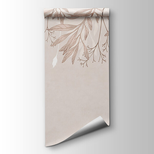 Delicate foliage on soft background