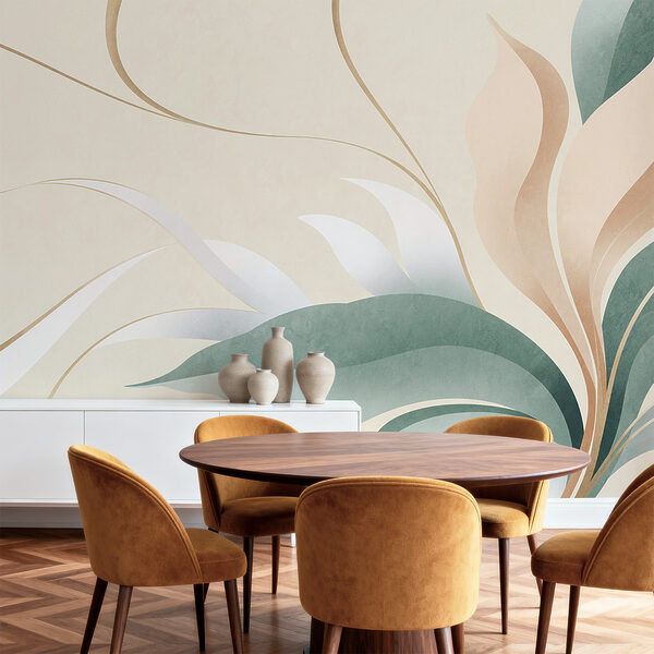 Elegância subtil no design floral