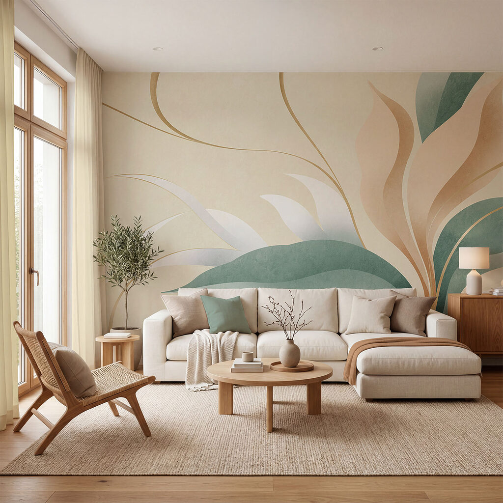 Elegância subtil no design floral