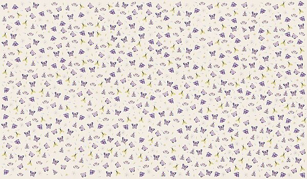 Pattern of butterflies and flowers Pattern of butterflies and flowers