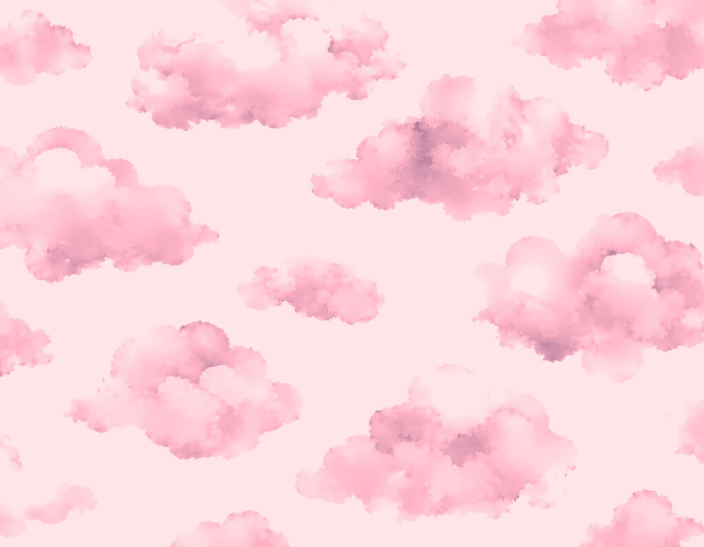 Pink clouds on a pink background Pink clouds on a pink background