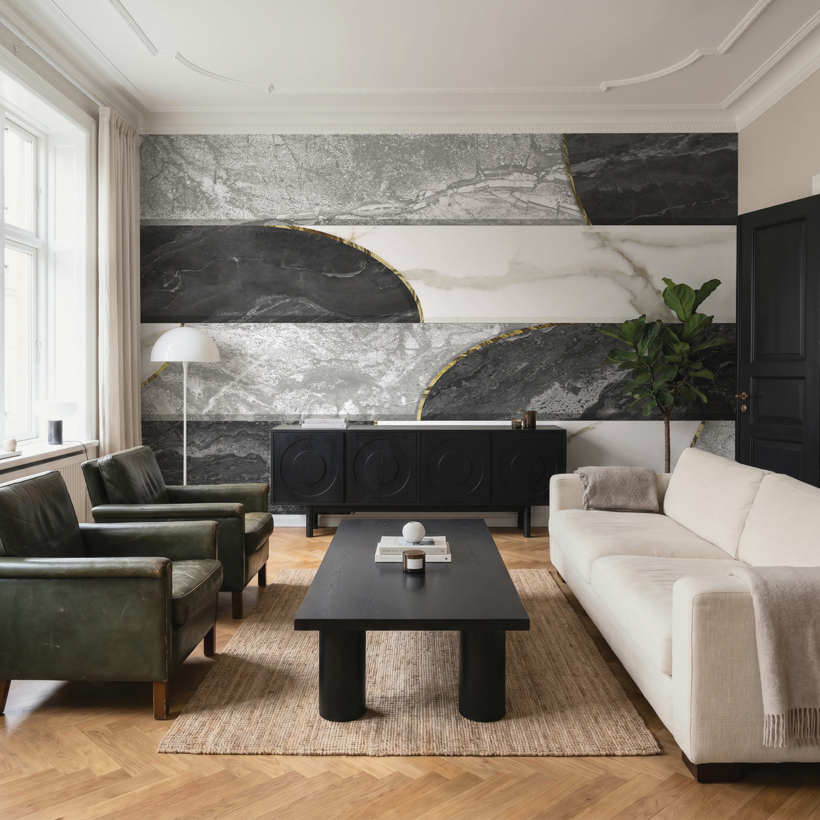 Design elegante com cores contrastantes Design elegante com cores contrastantes