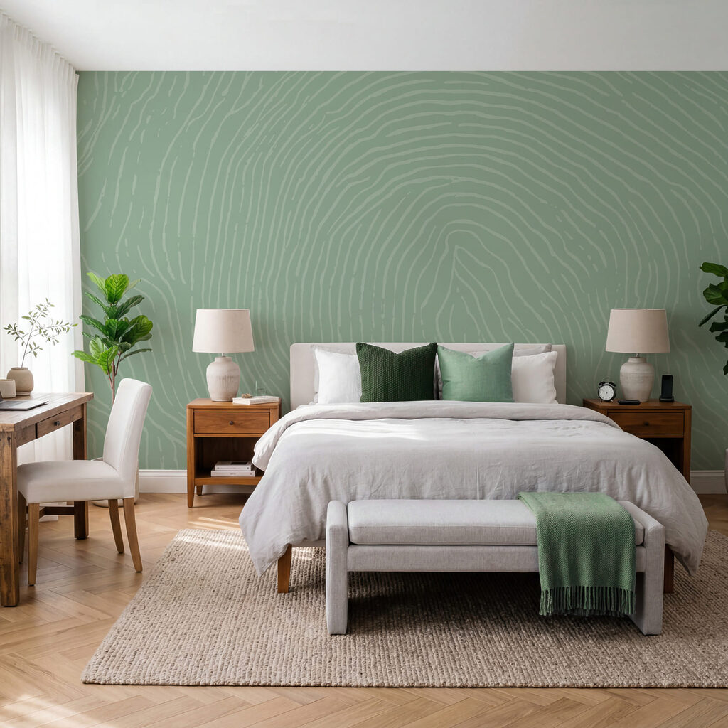 Padrão verde e branco Padrão verde e branco